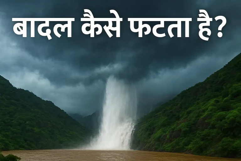 Cloudburst in Hindi – बादल कैसे फटता है