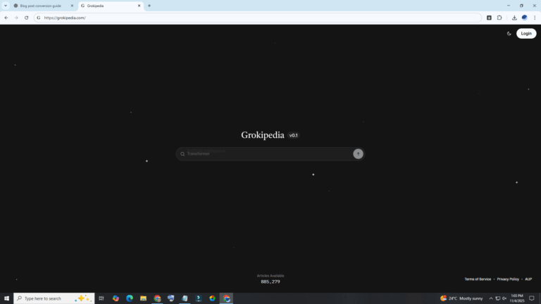 Elon Musk's Grokipedia